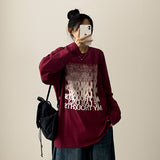 NT Gradient Noise Printed Long Sleeve Tee