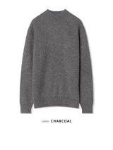 Washable Hacci Half Turtleneck Knit (7 Colors, L / XL)