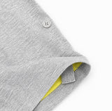Robben Color Matching Roll-up Short Sleeve T-shirt
