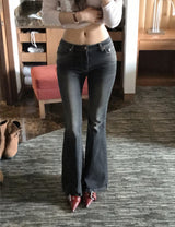 vintage low washing bootcut denim PT