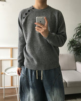 Feld Button Crop Knit