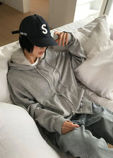 CURVE ZIP-UP HOODIE