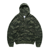 パサディナクロップフードジップアップ (Camo)