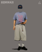 DO チェック トランク レイヤード スウェット パンツ