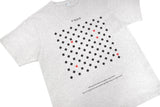 クローバーハグTシャツ / white melange