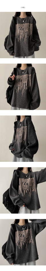 Dipp Ribbed Knit Long Sleeve Ties