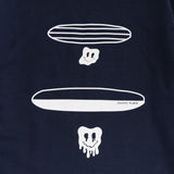 ターンダウンスウェット半袖Tシャツ(UNISEX)_SYS3TS05NV