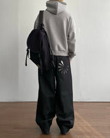 Compact Crop High-neck Hood Zip-up