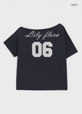 [MADE] フリーピボートネックプリンティド半袖Tシャツ