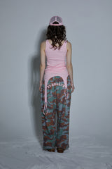 STRING SLEEVELESS TOP
