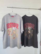 VENTIQUE Pig red horse T-shirt 2color