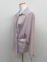 Ever See-through Two-way Loose Fit Shirt