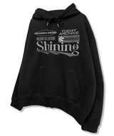 Shining Graphic Combing Hoodie_Black