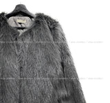 Casey No Collar Fur Jacket
