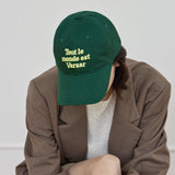 TMV レタリングボールキャップ / Twill Green