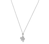RV-Clover Necklace_Silver(45CM)