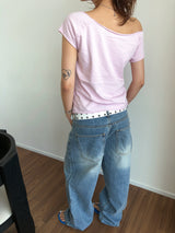 CUT OFF HALF TEE