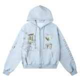 Avette Horse Graphic Zip-Up