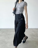 レイヤードシャーリングTシャツ