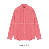  Stable Summer Ice Pigment Linen Shirt