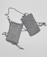 Silver Net Cross Mini Bag (2 Type)