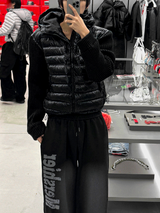Romtel Dark Black Lightweight Padding + Black Knit