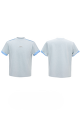コントラスト デコンストラクテッド Tシャツ