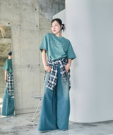 UNISEX スタッズケミカルT