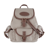Nostalgia Canvas Backpack Beige