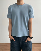 Core Cropped Waffle Short Sleeve T