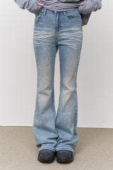 (W) Forest Brushed Bootscut Denim
