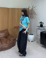 Road Balloon String Nylon Pants