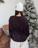 ルカンベルベットチェックポケットTシャツ