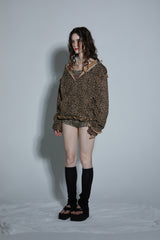 LEOPARD HOOD
