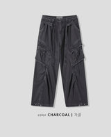 [Unisex] デザートベルトウォッシングカーゴパンツ(3color)
