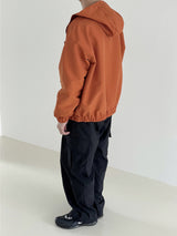 Fancy windbreaker hood jacket