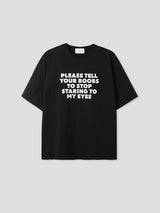 No.1218 EYES lettering half T