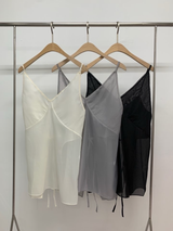 ribbon bustier top 