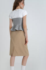 Twinkle tweed top_silver