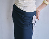 [MADE] Blanche Lace Long Skirt