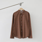 SLOW GINGER CHECK SHIRT
