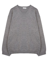 Washable Basic V-neck Knit