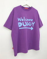 【即日発送】YWD ウェルカムTシャツ_パープル (1color)