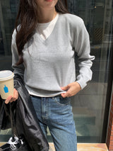 Rネック/Vネック/7 Colors [MADE] [Planning] ミニオンニット