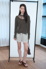 Vintage Grunge Knit (Brown)