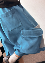 Similar Color Block Keyring Cargo Bermuda 3 Color 