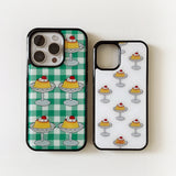 Green Pudding Epoxy Phone Case