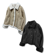 Standard Collar Suede Mustang_Black