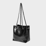 GISELLE Chain Leather Shoulder Bag