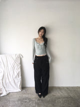 リベットポケットパンツ